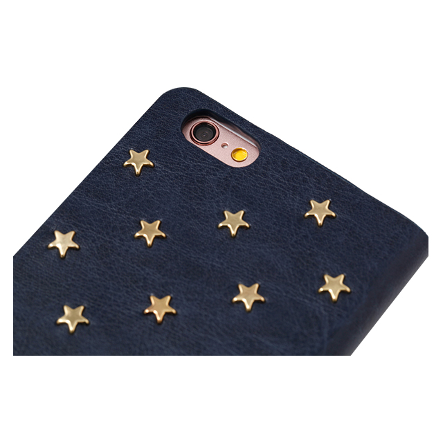 【iPhone6s/6 ケース】Baby Stars Leather Case (ネイビー)goods_nameサブ画像