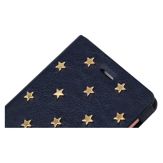 【iPhone6s/6 ケース】Baby Stars Leather Case (ネイビー)goods_nameサブ画像