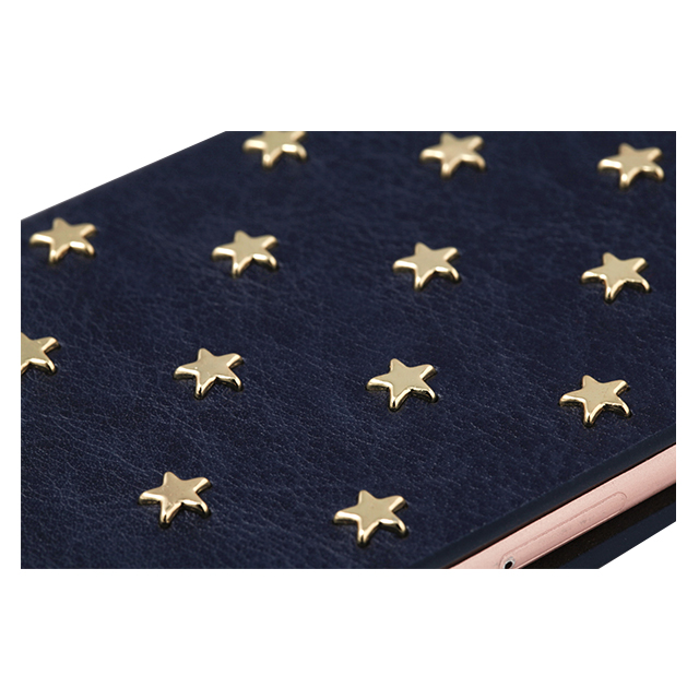 【iPhone6s/6 ケース】Baby Stars Leather Case (ネイビー)goods_nameサブ画像