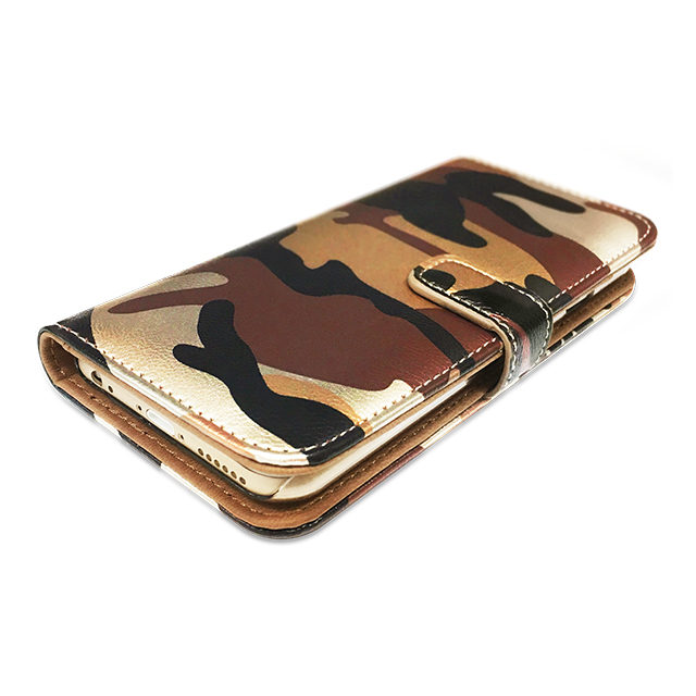 【iPhone6s Plus/6 Plus ケース】CAMO Diary Brown for iPhone6s Plus/6 Plusサブ画像