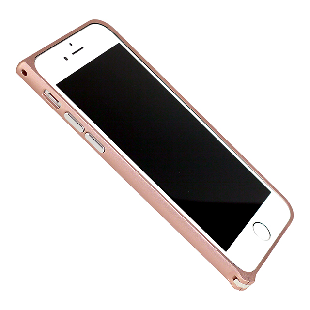 【iPhone6s/6 ケース】Cuoio オイルレザーケース (白×ローズゴールド)サブ画像
