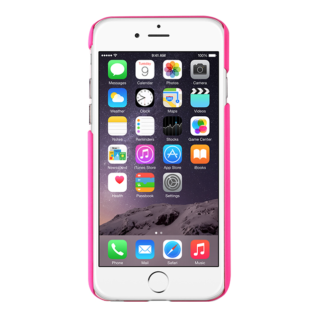 【iPhone6s/6 ケース】Soft-Touch Cover paint (Shock Pink)goods_nameサブ画像