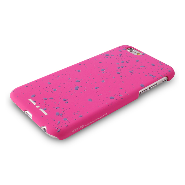 【iPhone6s/6 ケース】Soft-Touch Cover paint (Shock Pink)サブ画像