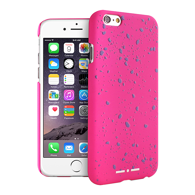 【iPhone6s/6 ケース】Soft-Touch Cover paint (Shock Pink)サブ画像