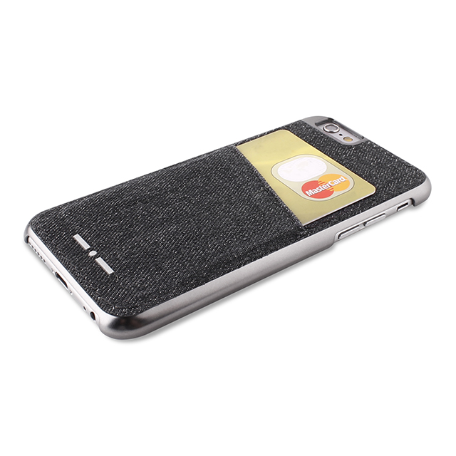 【iPhone6s/6 ケース】Cover denim With Pocket (Black)goods_nameサブ画像