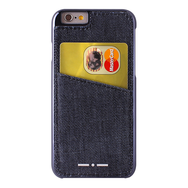 【iPhone6s/6 ケース】Cover denim With Pocket (Blue)サブ画像