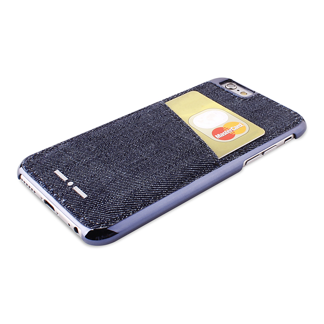 【iPhone6s/6 ケース】Cover denim With Pocket (Blue)サブ画像