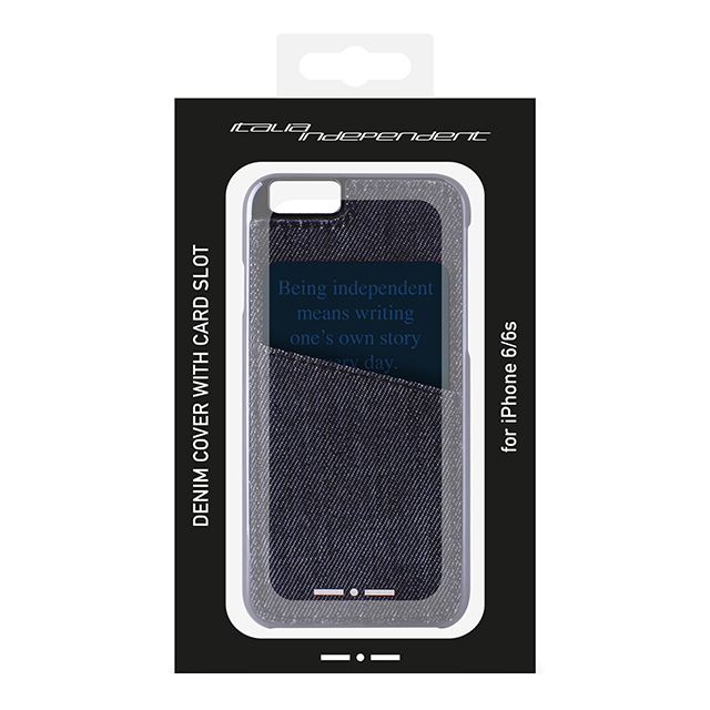 【iPhone6s/6 ケース】Cover denim With Pocket (Blue)サブ画像