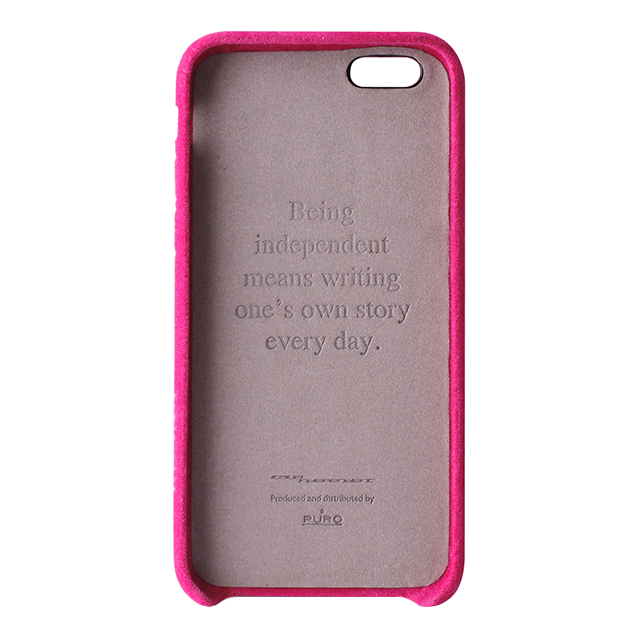 【iPhone6s/6 ケース】VELVET COVER (Pink)サブ画像