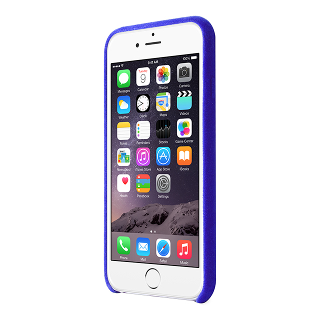 【iPhone6s/6 ケース】VELVET COVER (Blue)サブ画像