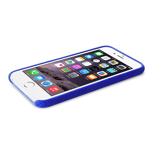 【iPhone6s/6 ケース】VELVET COVER (Blue)サブ画像