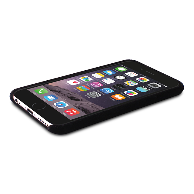 【iPhone6s/6 ケース】VELVET COVER (Black)サブ画像