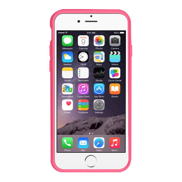【iPhone6s/6 ケース】Soft-Touch Cover (w/texture PINK)サブ画像