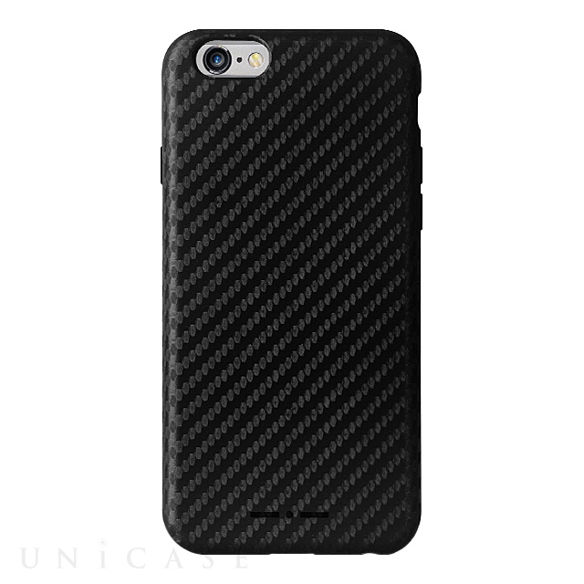 【iPhone6s/6 ケース】CARBON COVER (Black)