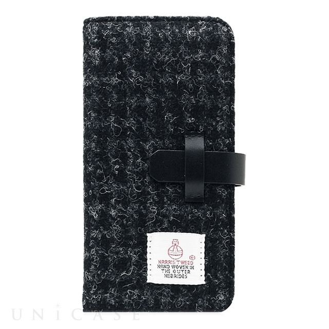 【iPhone6s/6 ケース】Harris Tweed Diary (ブラック)