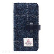 【iPhone6s/6 ケース】Harris Tweed Diary (ネイビー)