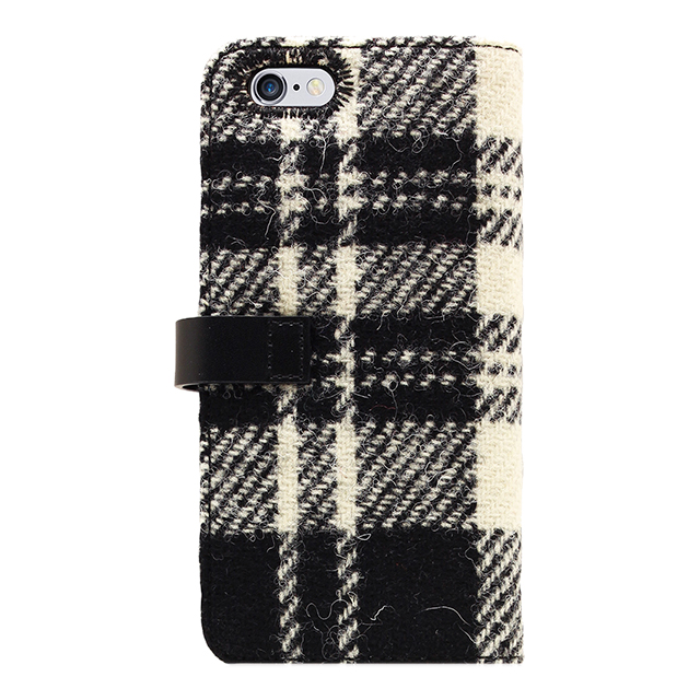 【iPhone6s/6 ケース】Harris Tweed Diary (ホワイト×ブラック)サブ画像