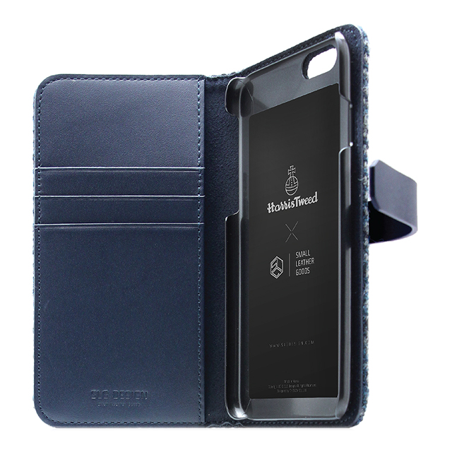 【iPhone6s/6 ケース】Harris Tweed Diary (ホワイト×ブラック)goods_nameサブ画像