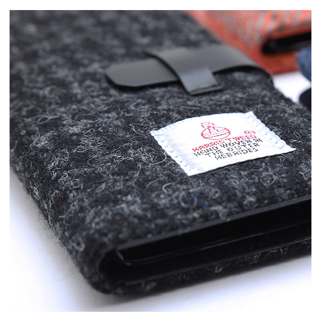 【iPhone6s Plus/6 Plus ケース】Harris Tweed Diary (レッド×グレー)サブ画像