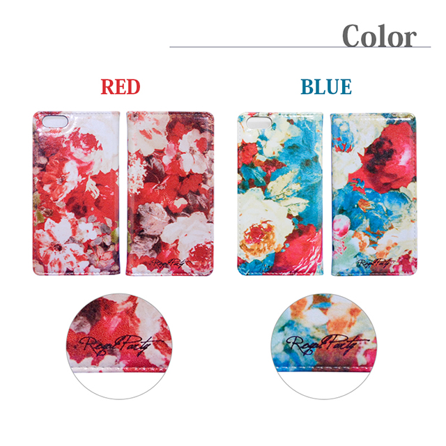 【iPhone6s/6 ケース】ROYAL PARTY 手帳型ケース (レッド)goods_nameサブ画像