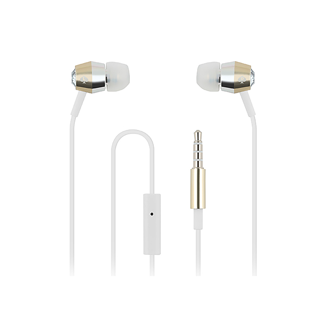 Earbuds (Crystal/Gold/Silver/White)goods_nameサブ画像