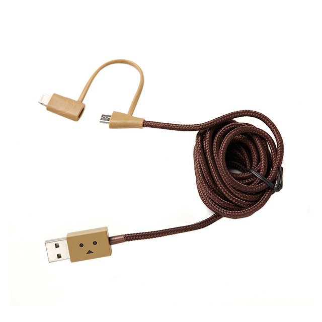 DANBOARD USB Cable with Lightning ＆ micro USB connector (180cm)サブ画像