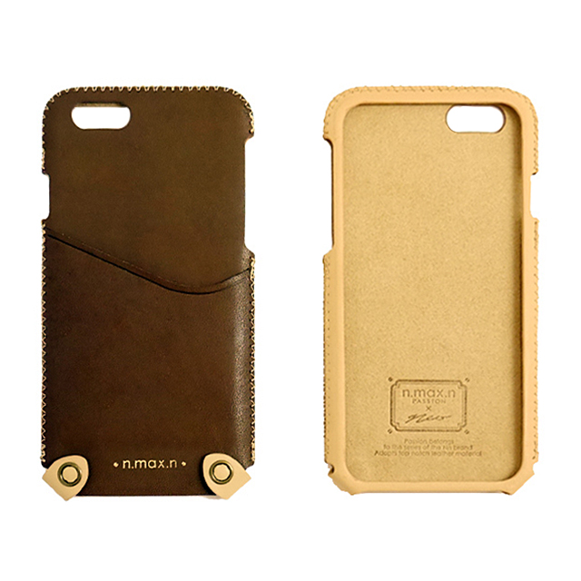 【iPhone6s Plus/6 Plus ケース】Minimalistレザーケース (ブラウン)goods_nameサブ画像