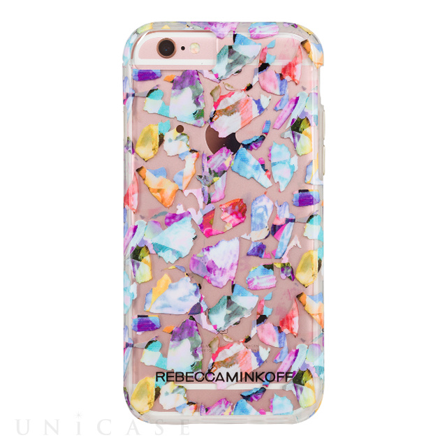 【iPhone6s/6 ケース】REBECCAMINKOFF Naked Print (Kaleidoscope クリア)