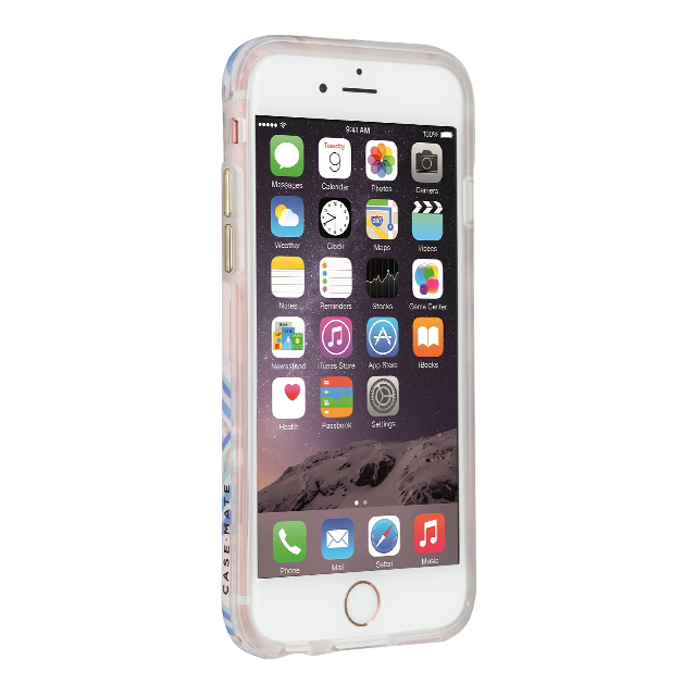 【iPhone6s/6 ケース】REBECCAMINKOFF Naked Print (Pastel Geo Stripe)サブ画像