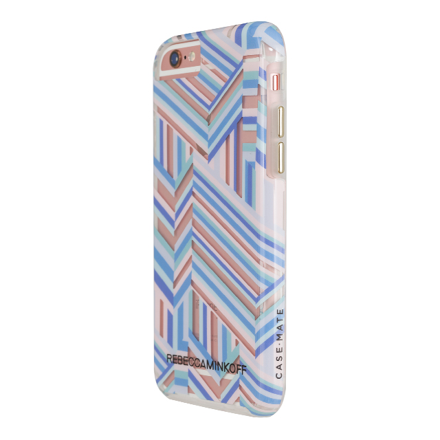 【iPhone6s/6 ケース】REBECCAMINKOFF Naked Print (Pastel Geo Stripe)サブ画像