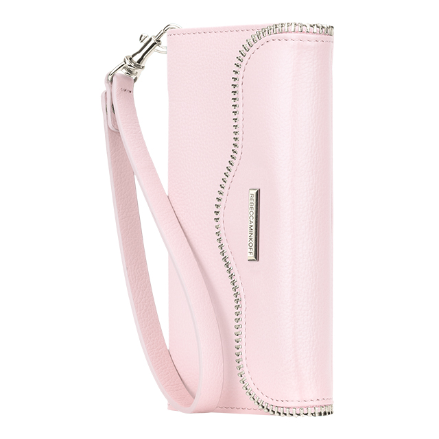 【iPhone6s/6 ケース】REBECCAMINKOFF Leather Folio Wristlet (Pale Pink)サブ画像