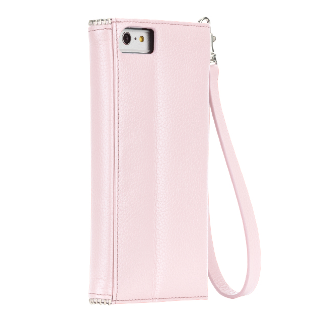 【iPhone6s/6 ケース】REBECCAMINKOFF Leather Folio Wristlet (Pale Pink)goods_nameサブ画像