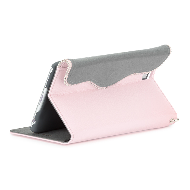 【iPhone6s/6 ケース】REBECCAMINKOFF Leather Folio Wristlet (Pale Pink)サブ画像