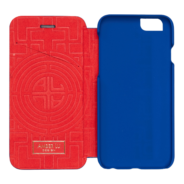 【iPhone6s/6 ケース】Amber Lu Genuine Leather (Blue)goods_nameサブ画像