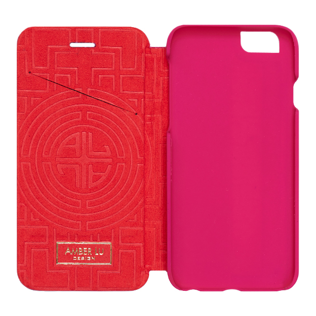 【iPhone6s Plus/6 Plus ケース】Amber Lu Genuine Leather (Pink)サブ画像