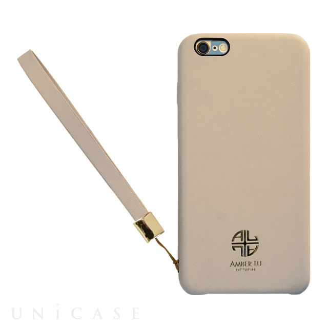 【iPhone6s Plus/6 Plus ケース】Amber Lu PU Case (Beige)