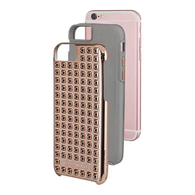 【iPhone6s/6 ケース】REBECCAMINKOFF Studded Tough (Rose Gold/Titanium)goods_nameサブ画像