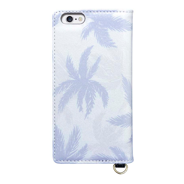 【iPhone6s/6 ケース】ROYAL PARTY 手帳型ケース ヤシ (グレー)goods_nameサブ画像