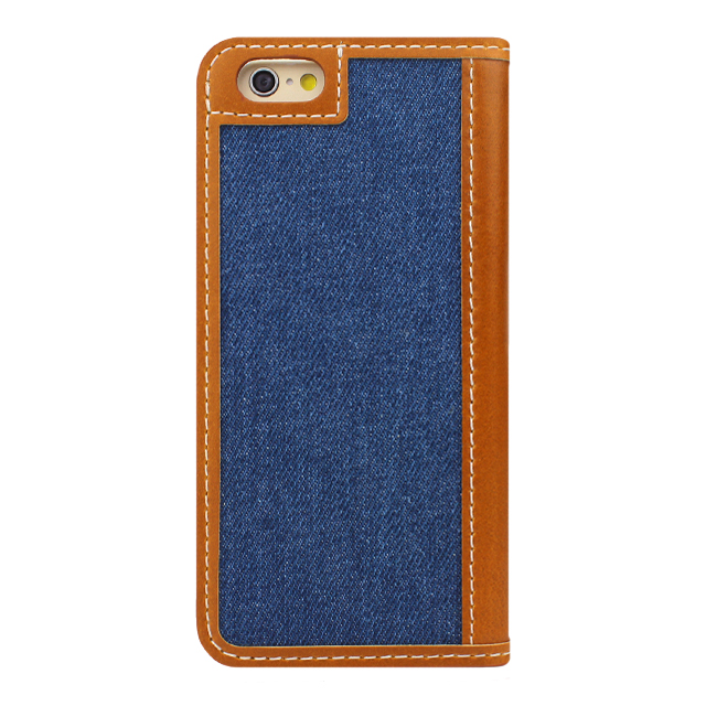 【iPhone6s/6 ケース】DESIGN SKIN DENIM (BLUE)サブ画像