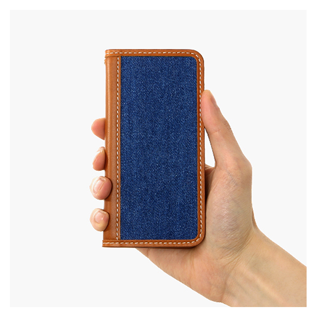 【iPhone6s/6 ケース】DESIGN SKIN DENIM (BLUE)サブ画像