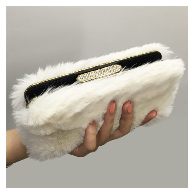 【マルチ スマホケース】Fur Diary Ivory for 5.5inchgoods_nameサブ画像