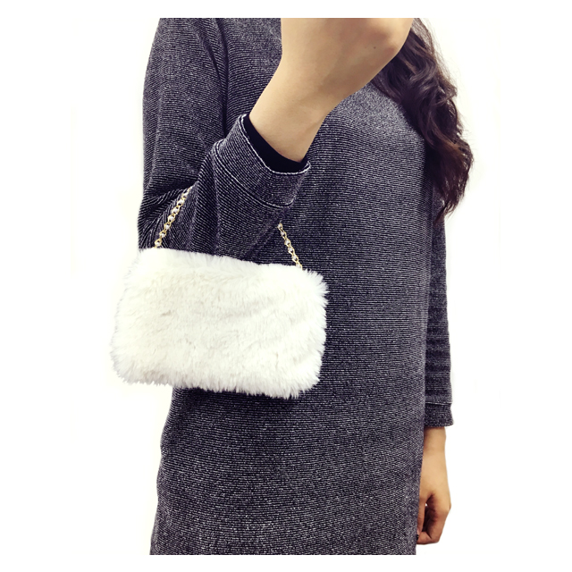 【マルチ スマホケース】Fur Diary Ivory for 5.5inchgoods_nameサブ画像