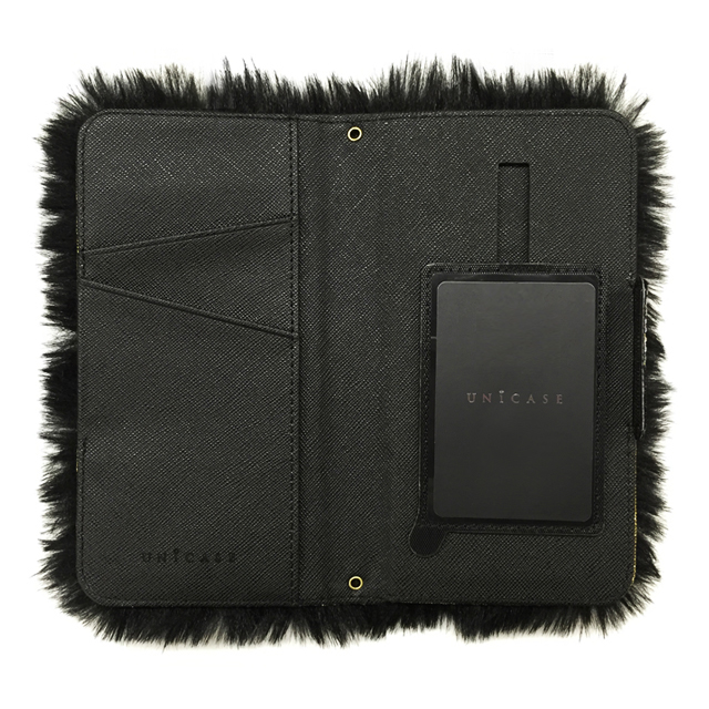 【マルチ スマホケース】Fur Diary Black for 5.5inchサブ画像