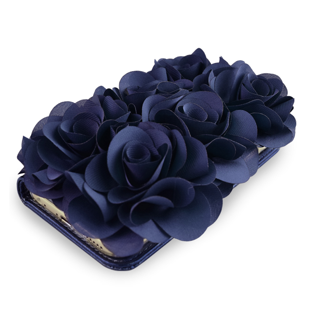 【iPhone6s/6 ケース】Flower Diary Navy for iPhone6s/6サブ画像