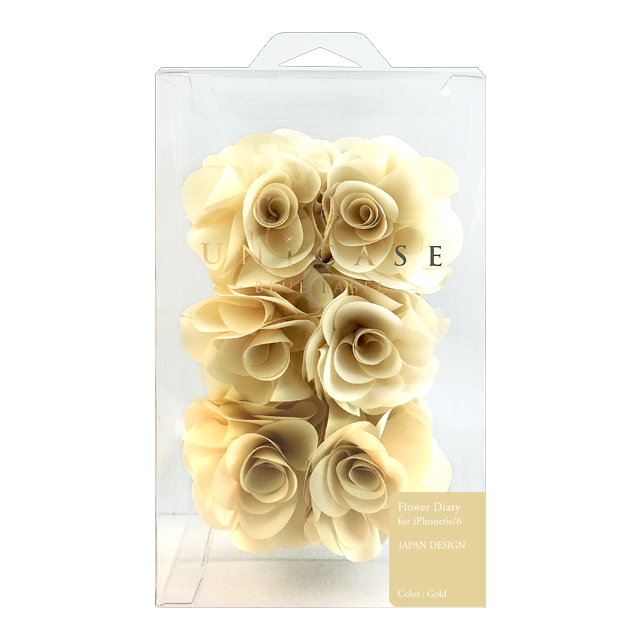 【iPhone6s/6 ケース】Flower Diary Gold for iPhone6s/6サブ画像