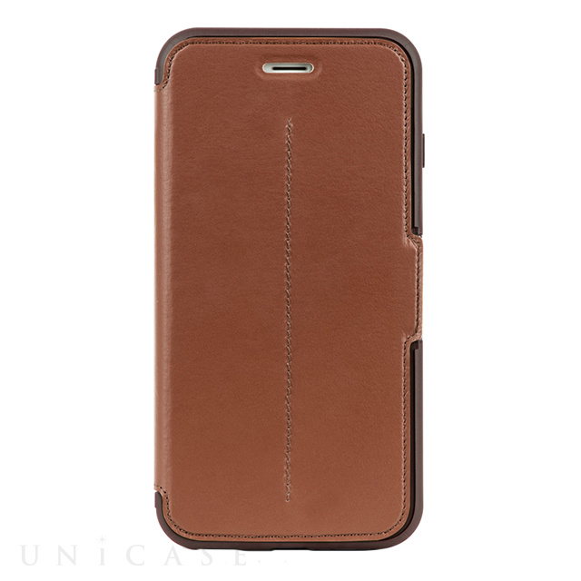 【iPhone6s Plus/6 Plus ケース】レザーフォリオ シリーズ ブラウン (SADDLE BROWN)