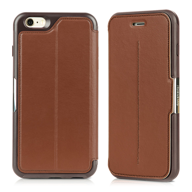 【iPhone6s Plus/6 Plus ケース】レザーフォリオ シリーズ ブラウン (SADDLE BROWN)goods_nameサブ画像