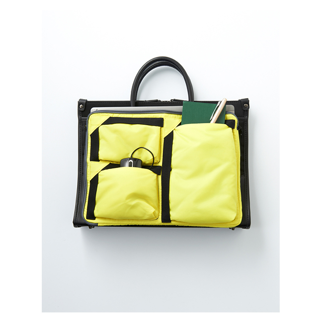 BAGinBAG･L/TOGAKURE･CETAseries (LIME YELLOW)goods_nameサブ画像