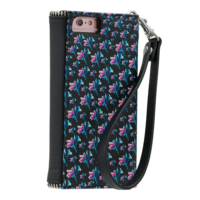 【iPhone6s/6 ケース】REBECCAMINKOFF Leather Folio Wristlet Print (Floral Blossom)サブ画像