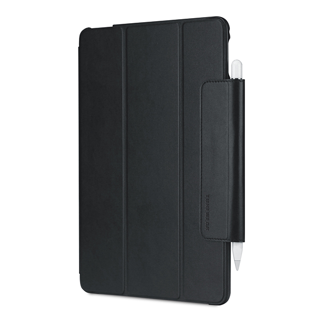 【iPad Pro(9.7inch)/Air2 ケース】LeatherLook SHELL with Front cover (ブラック)サブ画像